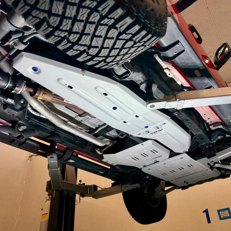 Ford Ranger Skid Plate - Rival 4x4 - Aluminum Transfer Case - `24-`26
